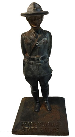 Pennsylvania State Police doorstop